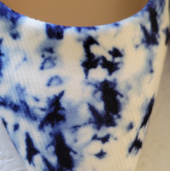 Kelly & Katie NEW Blue Tie Dye Pointed Toe Misha Classic Pumps Heels Size 10M - Picture 3 of 11